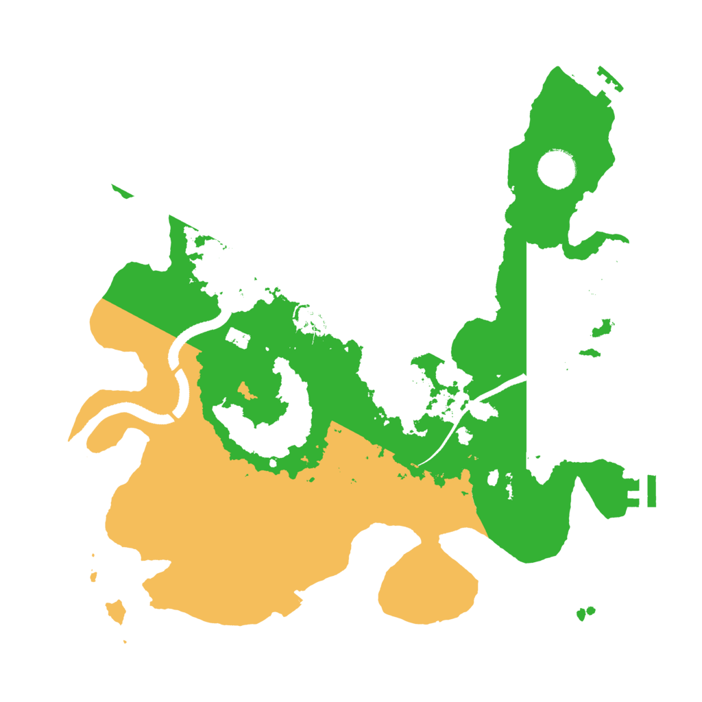 Biome Rust Map: Procedural Map, Size: 3250, Seed: 1659733893