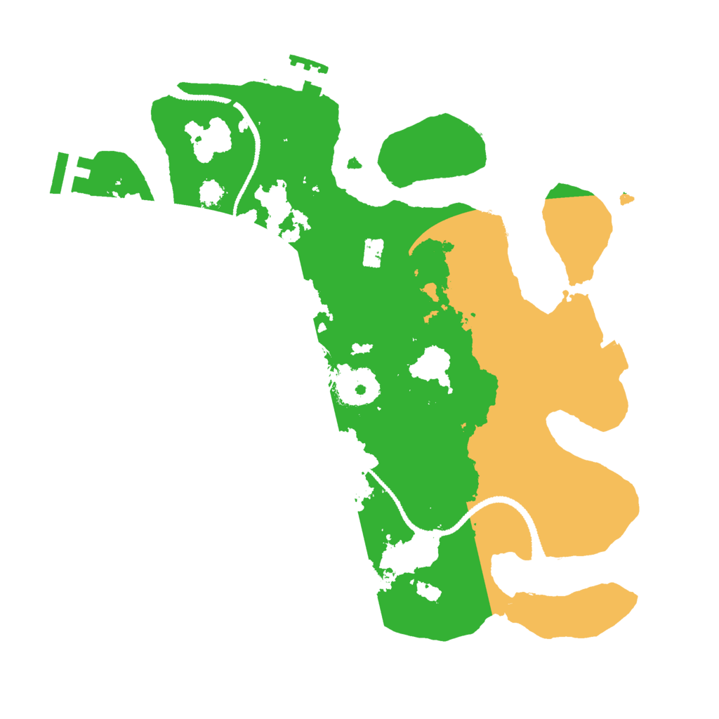 Biome Rust Map: Procedural Map, Size: 2700, Seed: 492765136