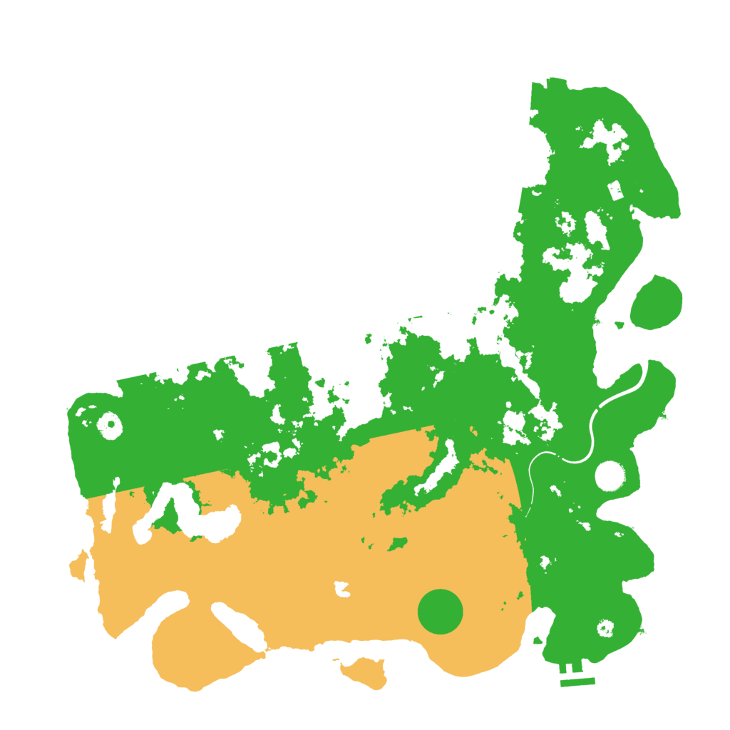 Biome Rust Map: Procedural Map, Size: 4250, Seed: 1230652644