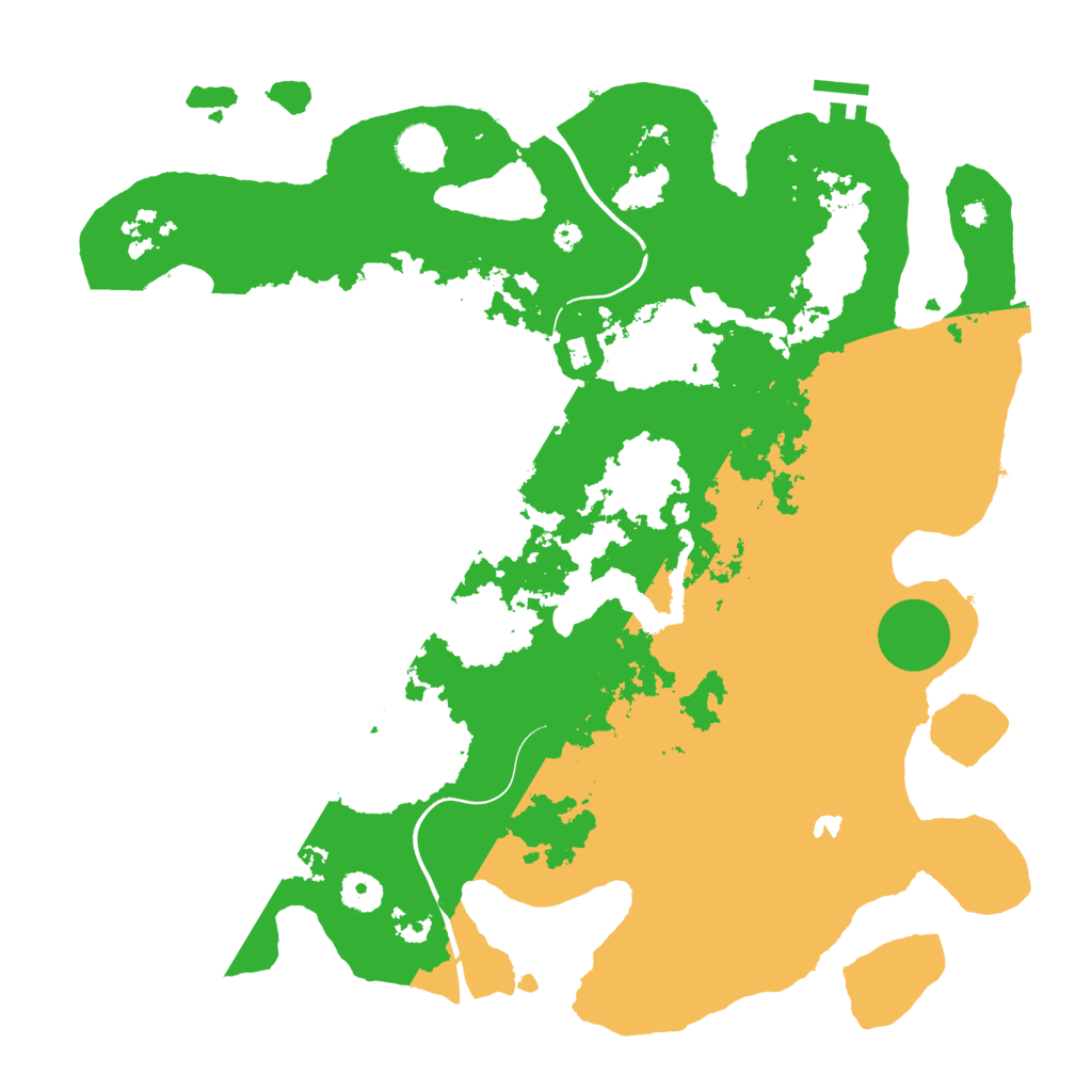 Biome Rust Map: Procedural Map, Size: 4000, Seed: 1949280272