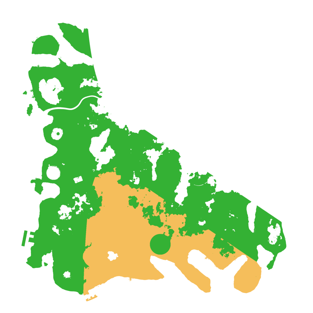 Biome Rust Map: Procedural Map, Size: 4000, Seed: 1205679619