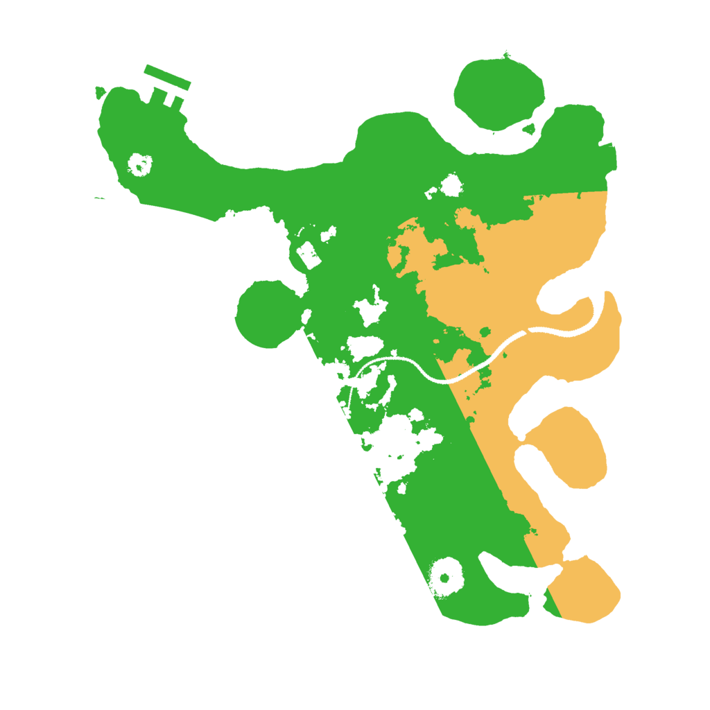 Biome Rust Map: Procedural Map, Size: 3000, Seed: 1642765259