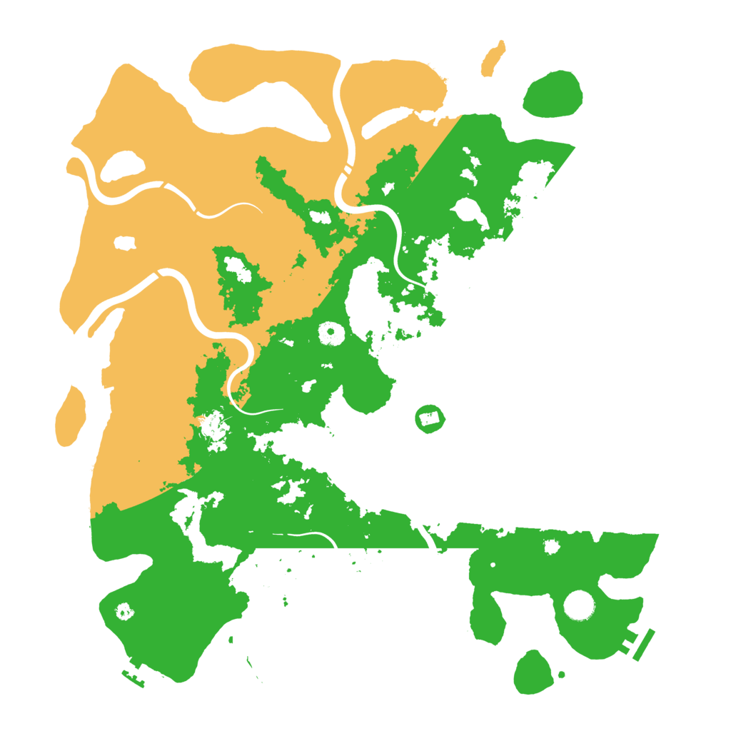 Biome Rust Map: Procedural Map, Size: 4250, Seed: 270421281