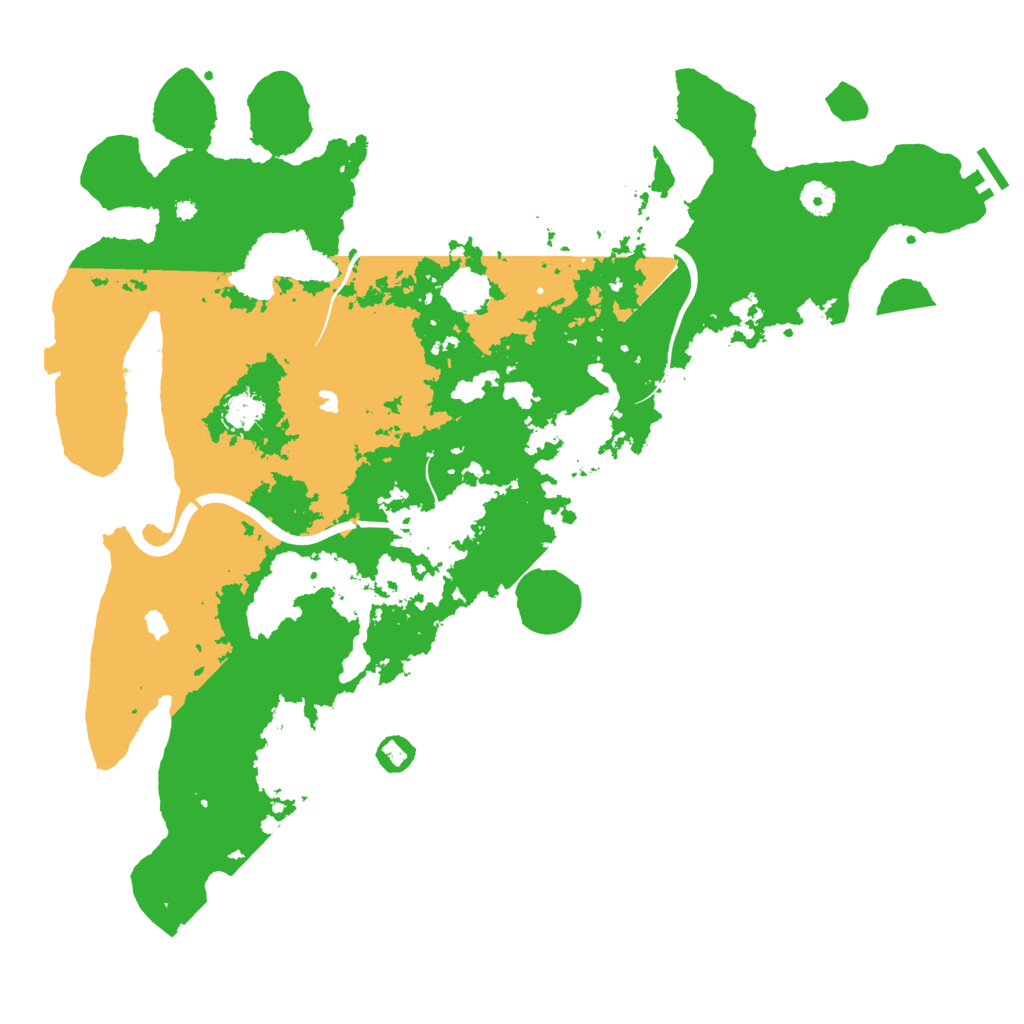 Biome Rust Map: Procedural Map, Size: 4500, Seed: 488515484