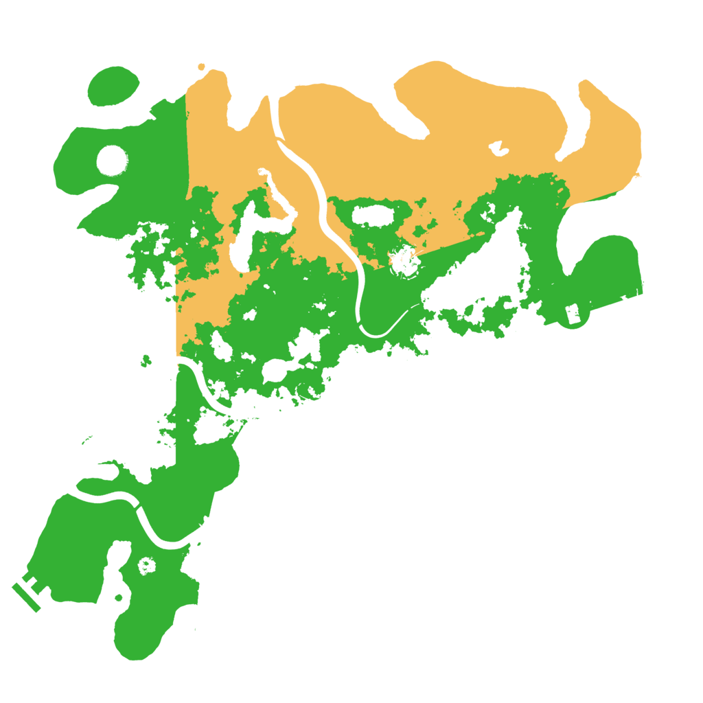 Biome Rust Map: Procedural Map, Size: 4000, Seed: 175019782