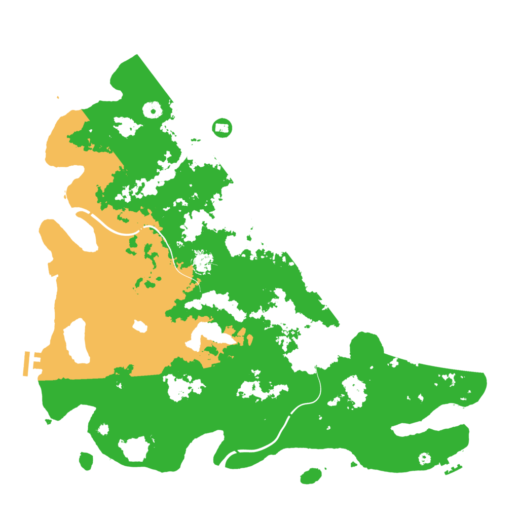 Biome Rust Map: Procedural Map, Size: 4250, Seed: 1472938832