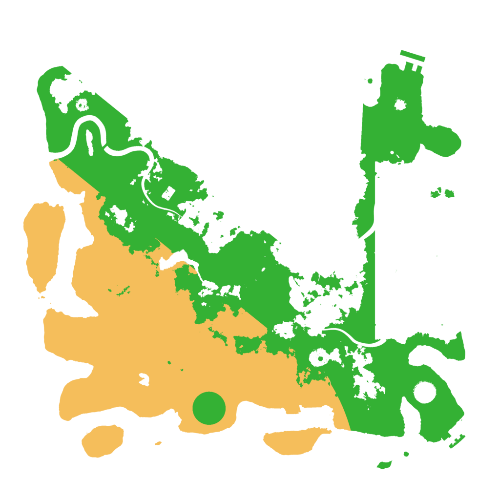 Biome Rust Map: Procedural Map, Size: 4000, Seed: 175488758