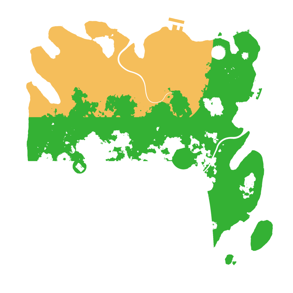 Biome Rust Map: Procedural Map, Size: 3750, Seed: 2018734815