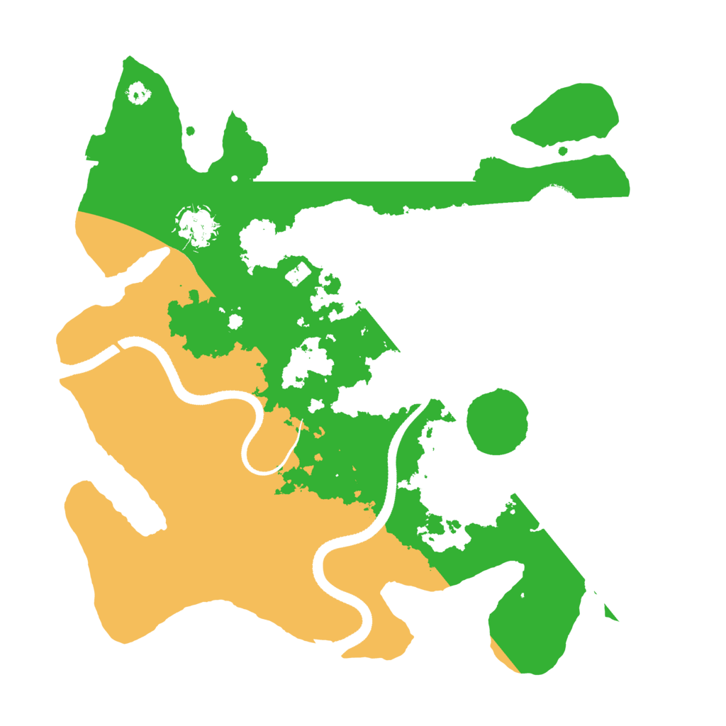 Biome Rust Map: Procedural Map, Size: 3250, Seed: 1043170402