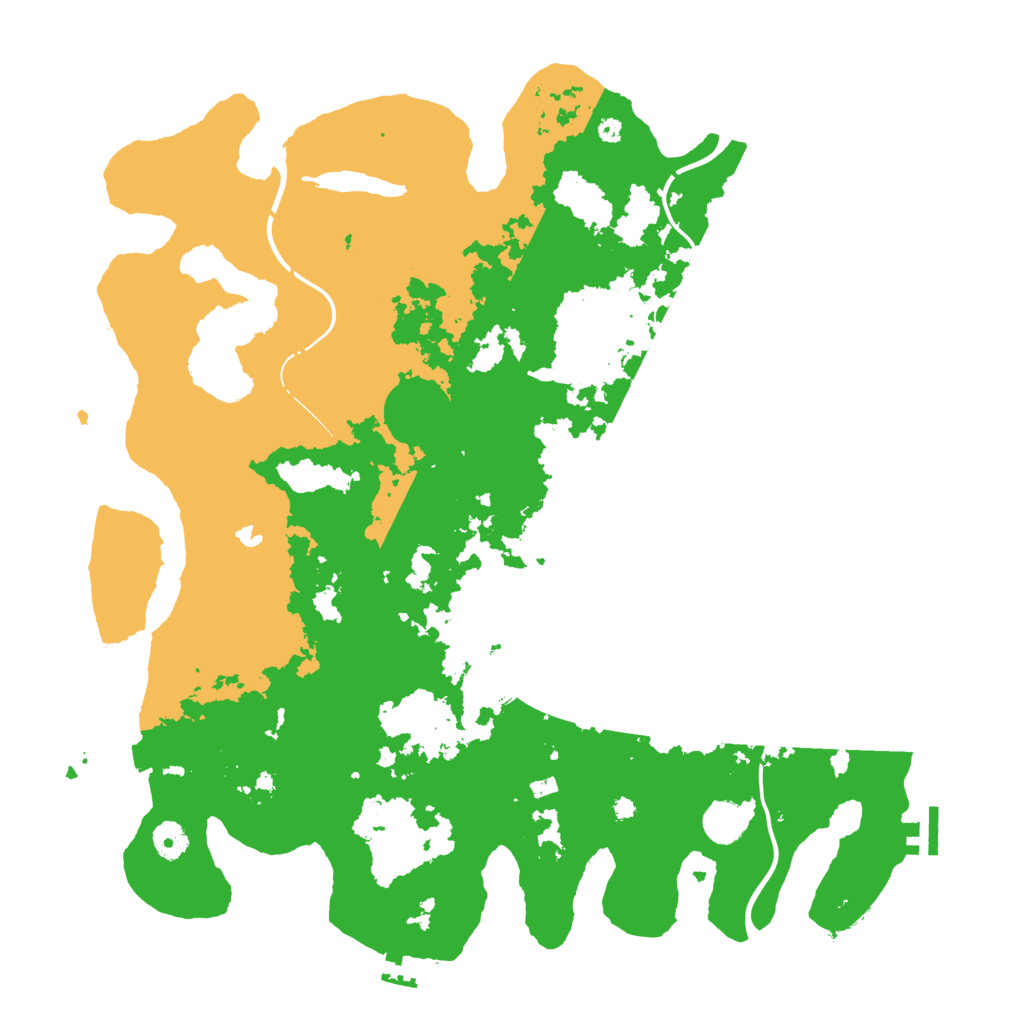Biome Rust Map: Procedural Map, Size: 4250, Seed: 1138935184