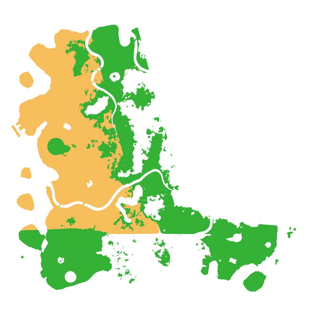 Biome Rust Map: Procedural Map, Size: 4800, Seed: 1335445708