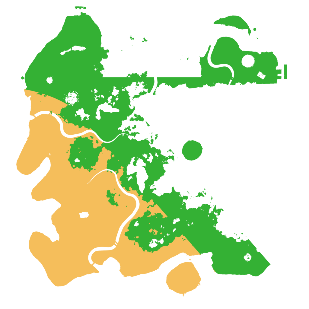 Biome Rust Map: Procedural Map, Size: 4250, Seed: 167634