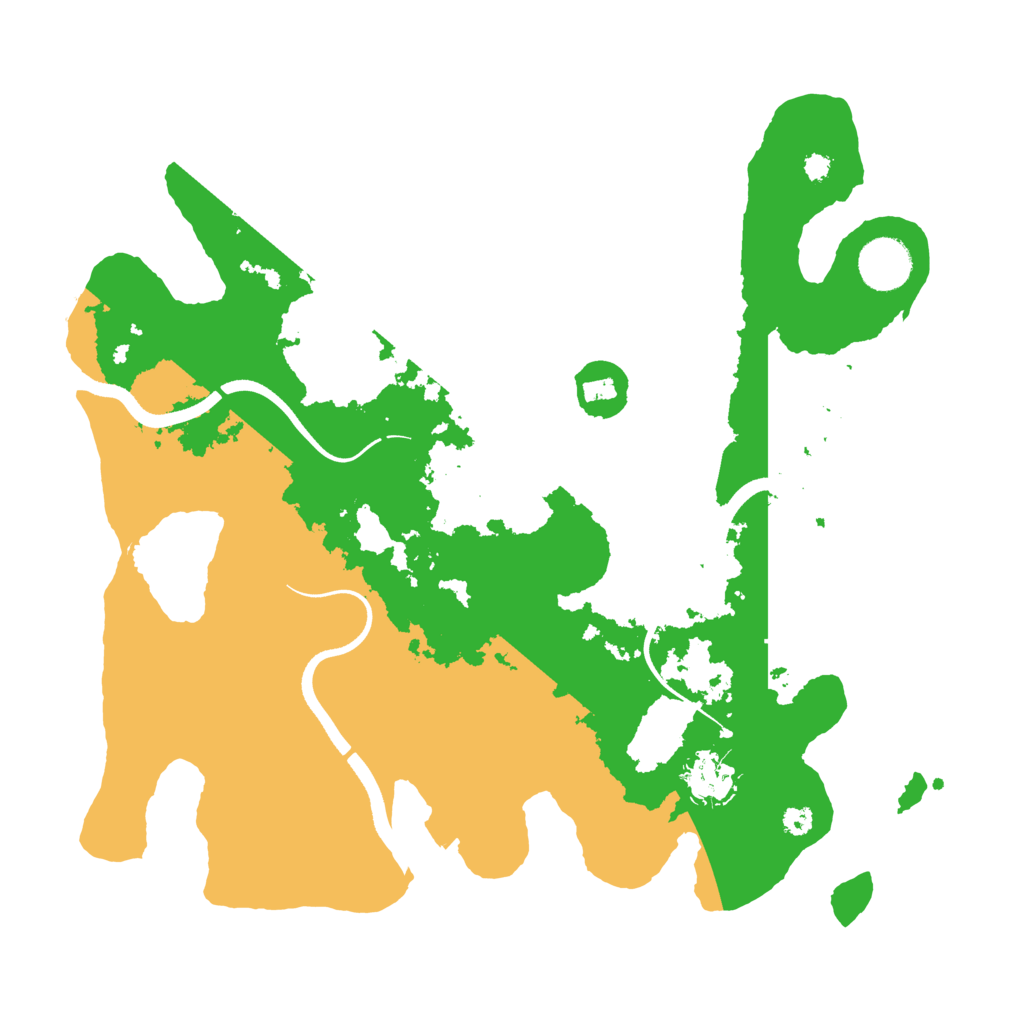 Biome Rust Map: Procedural Map, Size: 3500, Seed: 1347426970