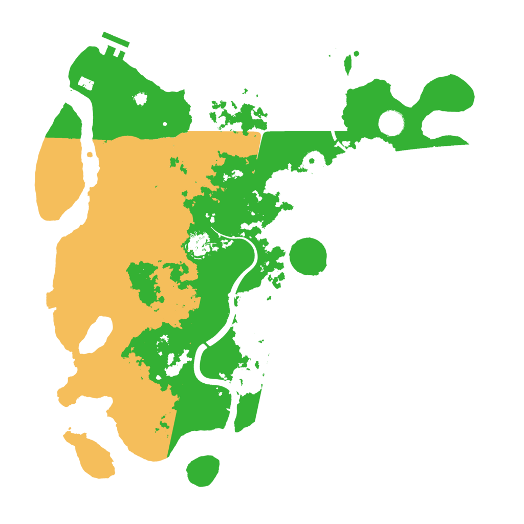 Biome Rust Map: Procedural Map, Size: 3750, Seed: 1698506897