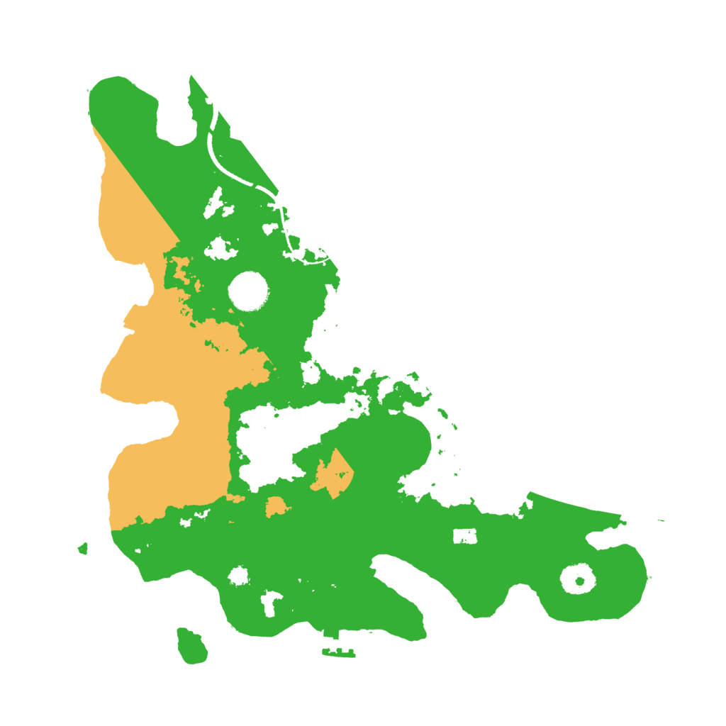 Biome Rust Map: Procedural Map, Size: 3300, Seed: 540395402