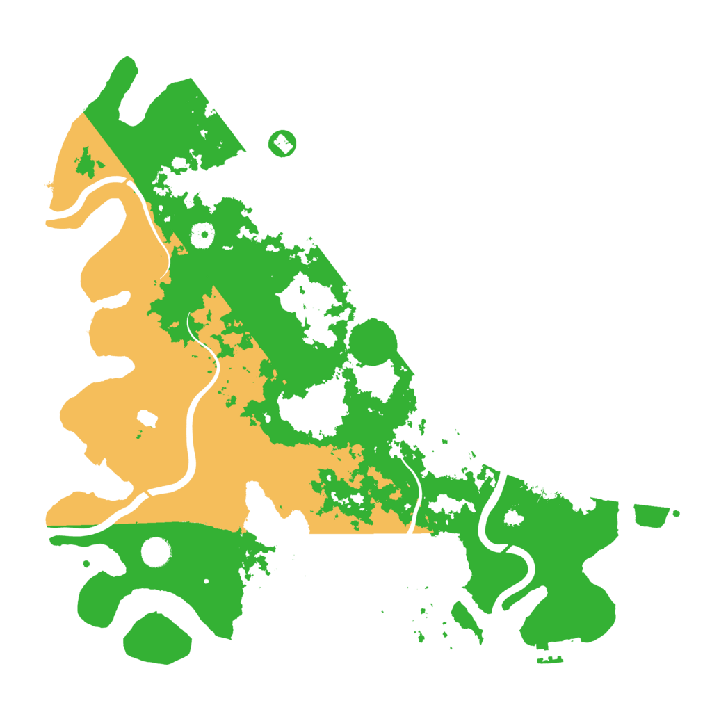 Biome Rust Map: Procedural Map, Size: 4200, Seed: 707033120