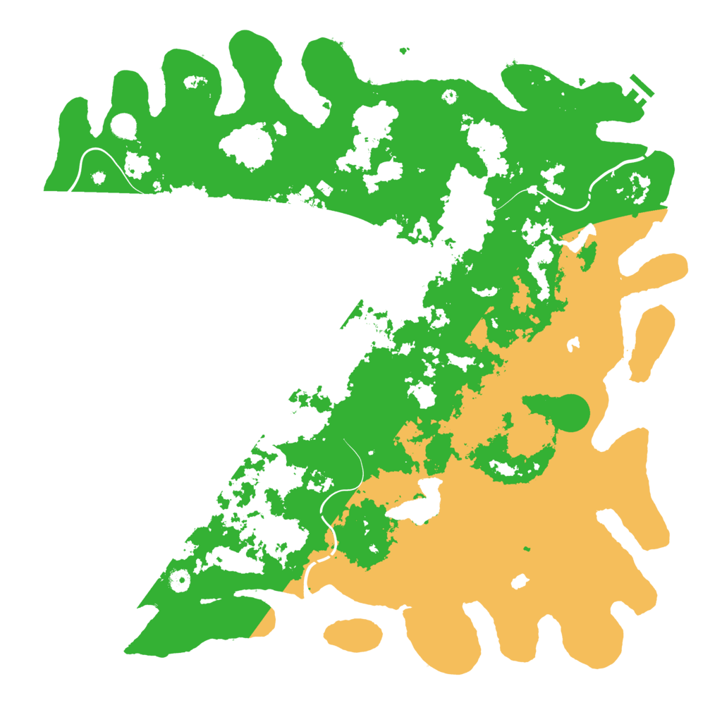 Biome Rust Map: Procedural Map, Size: 5000, Seed: 2062025