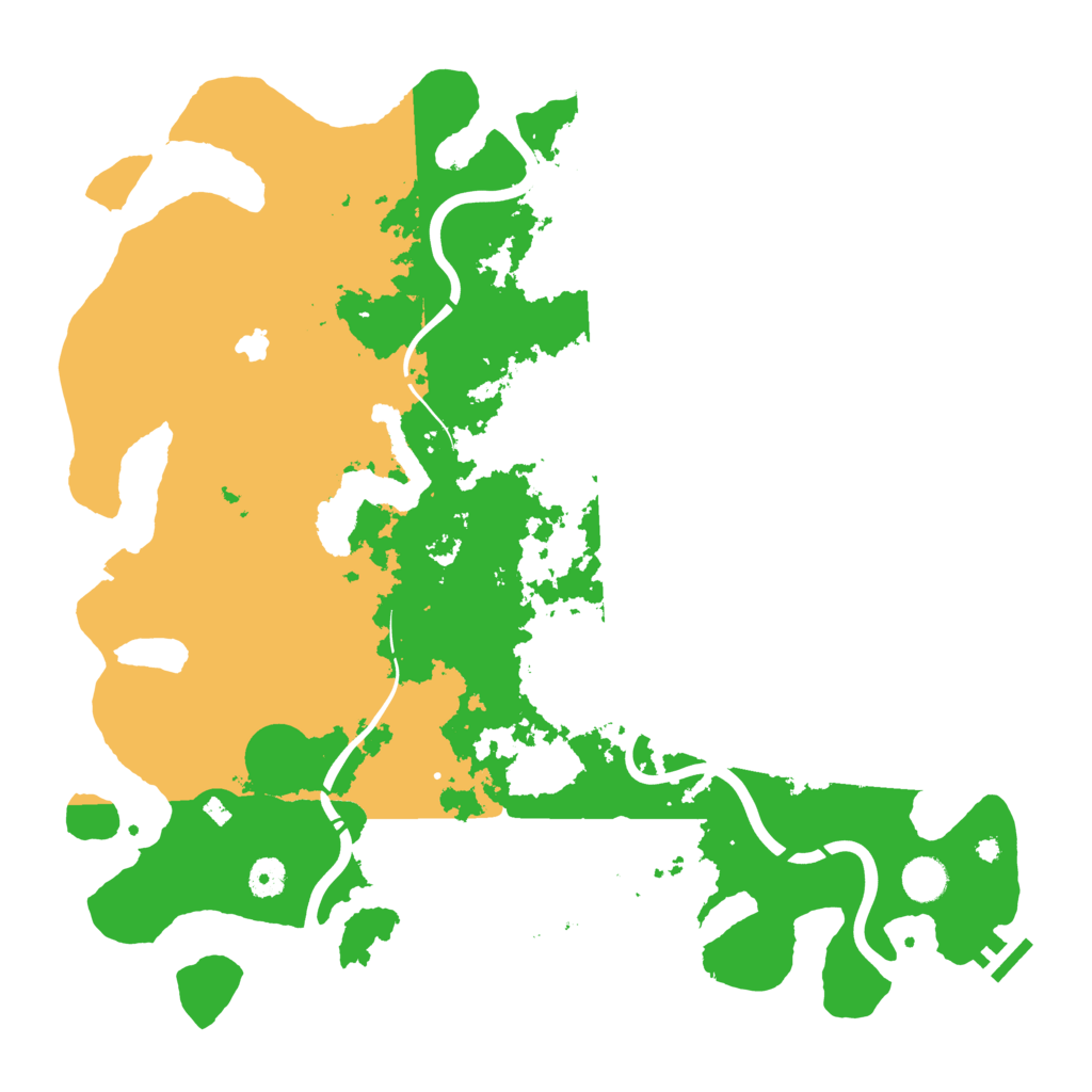 Biome Rust Map: Procedural Map, Size: 4250, Seed: 1891242595