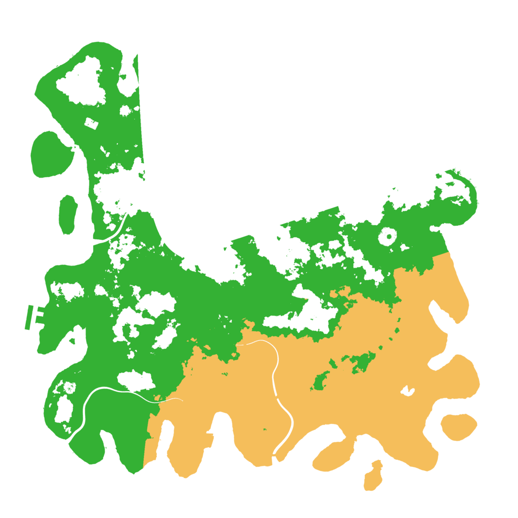 Biome Rust Map: Procedural Map, Size: 4250, Seed: 774481741