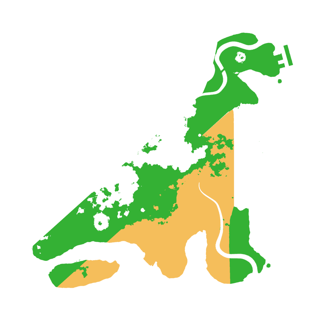 Biome Rust Map: Procedural Map, Size: 3000, Seed: 20326536