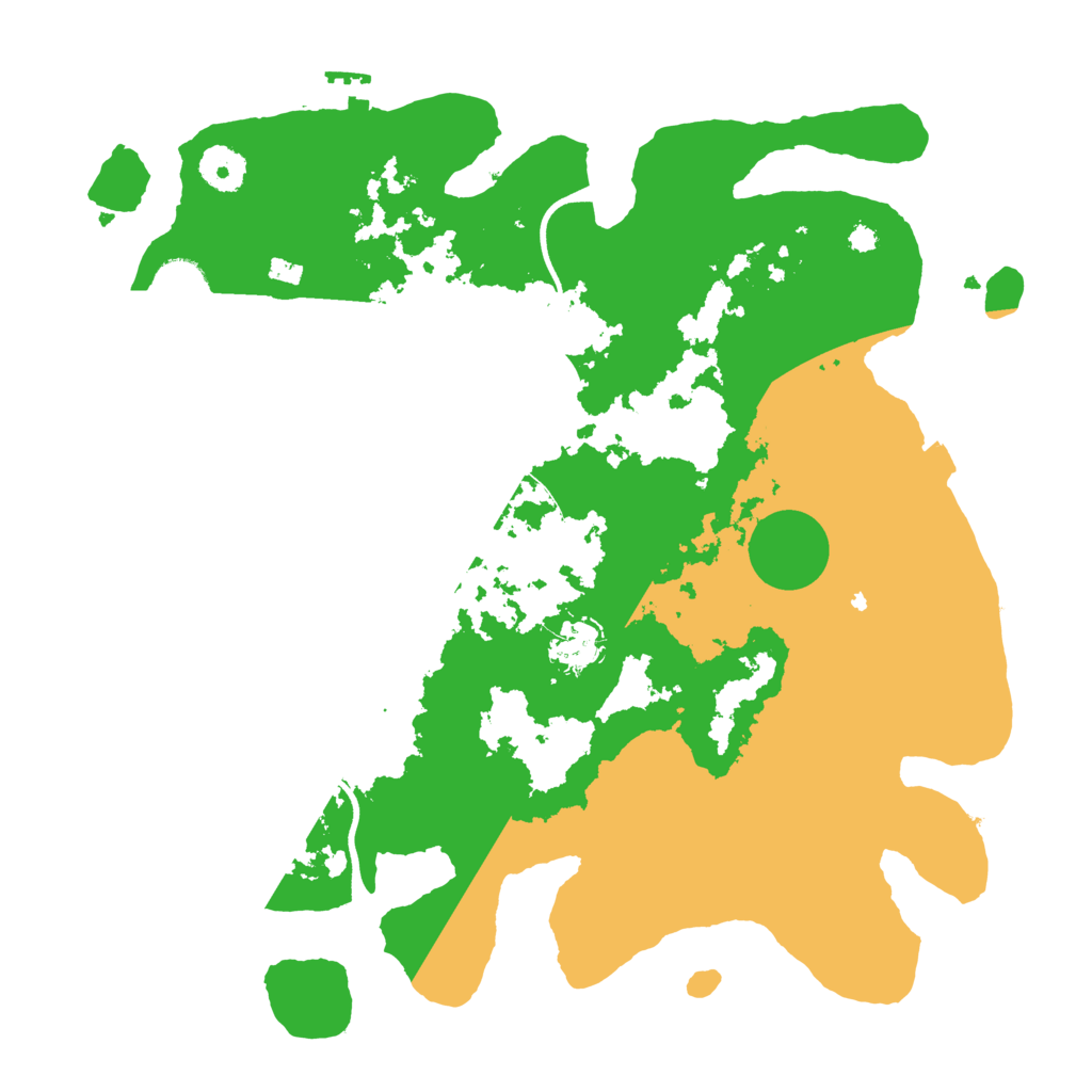 Biome Rust Map: Procedural Map, Size: 3600, Seed: 34494620