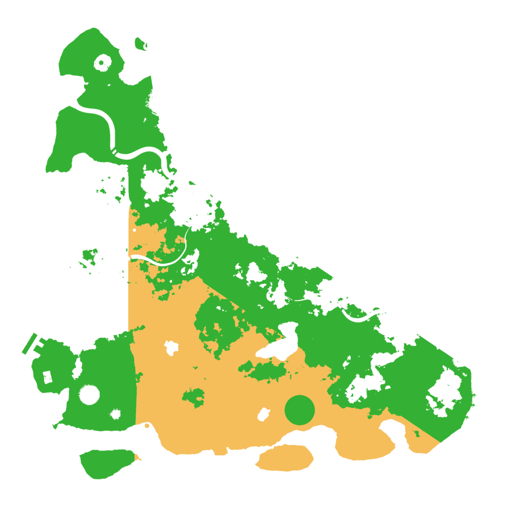 Biome Rust Map: Procedural Map, Size: 4500, Seed: 907186299
