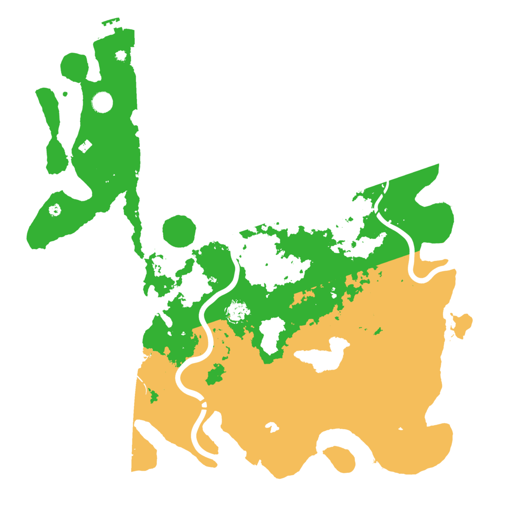 Biome Rust Map: Procedural Map, Size: 4250, Seed: 410158156