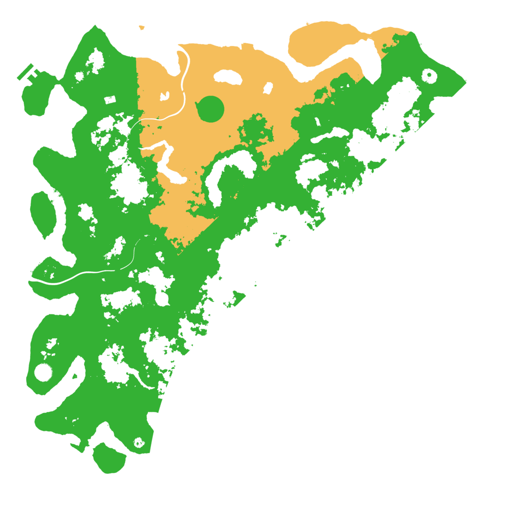 Biome Rust Map: Procedural Map, Size: 5000, Seed: 2847466