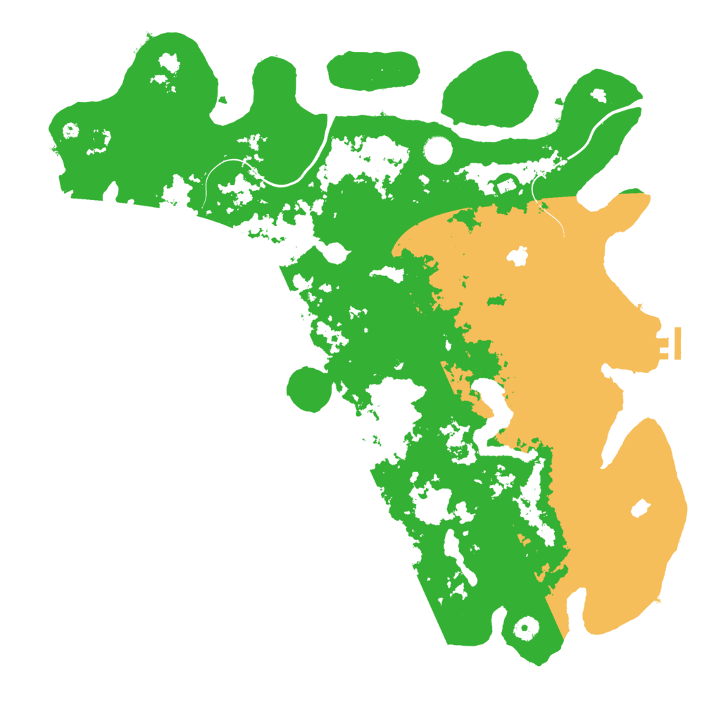 Biome Rust Map: Procedural Map, Size: 4500, Seed: 1734583928