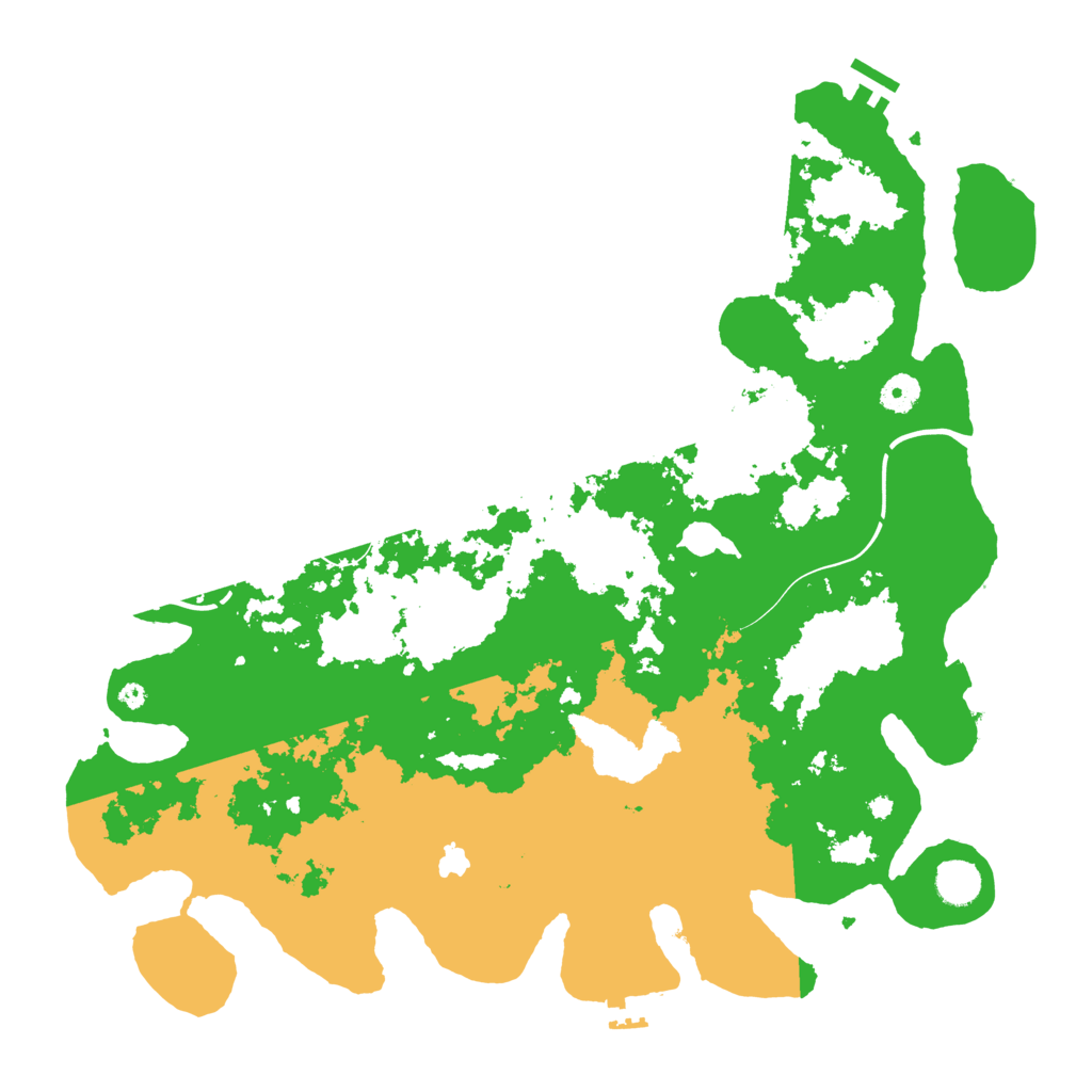 Biome Rust Map: Procedural Map, Size: 4250, Seed: 252800395