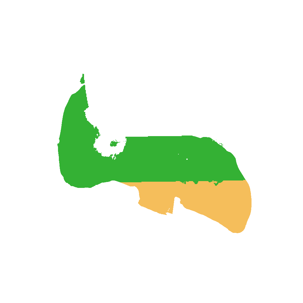 Biome Rust Map: Procedural Map, Size: 1000, Seed: 4165