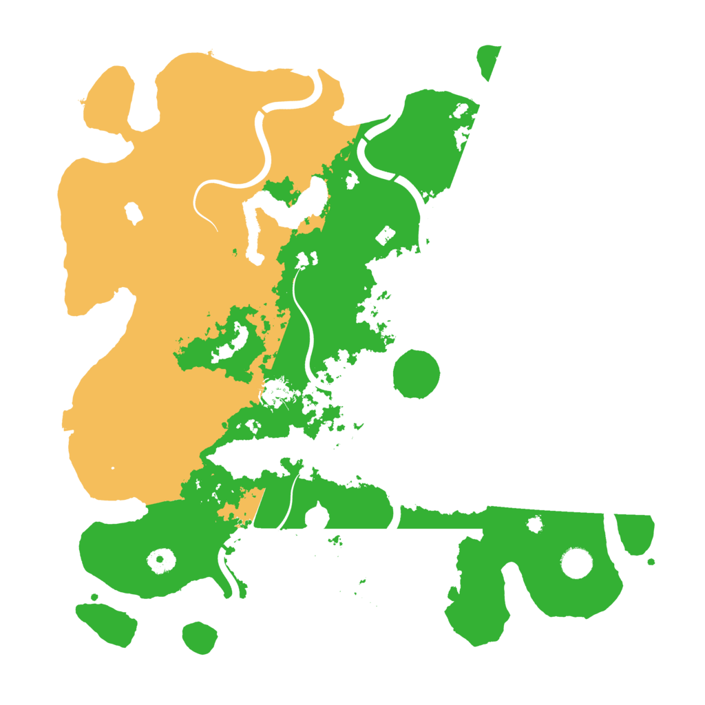 Biome Rust Map: Procedural Map, Size: 4000, Seed: 8844400