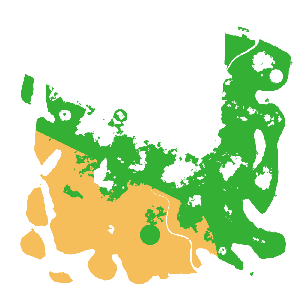 Biome Rust Map: Procedural Map, Size: 4000, Seed: 202502061