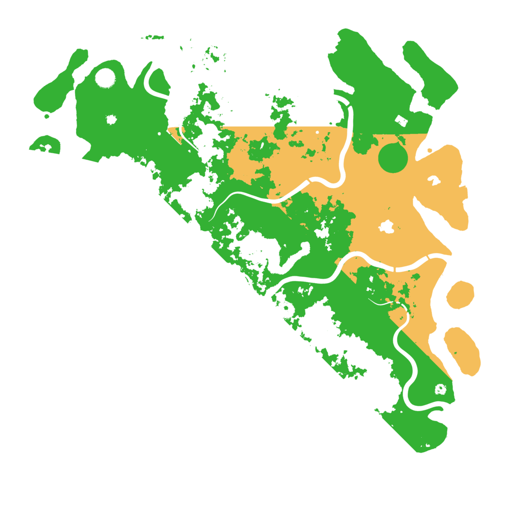Biome Rust Map: Procedural Map, Size: 4500, Seed: 8172910