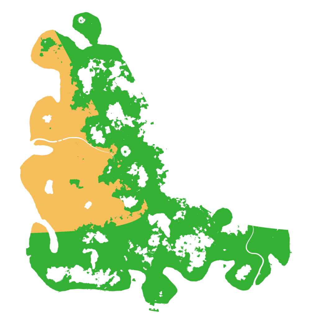 Biome Rust Map: Procedural Map, Size: 4800, Seed: 1530758692