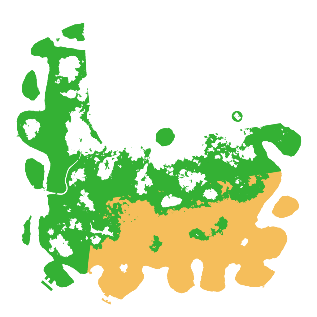 Biome Rust Map: Procedural Map, Size: 4750, Seed: 452621013