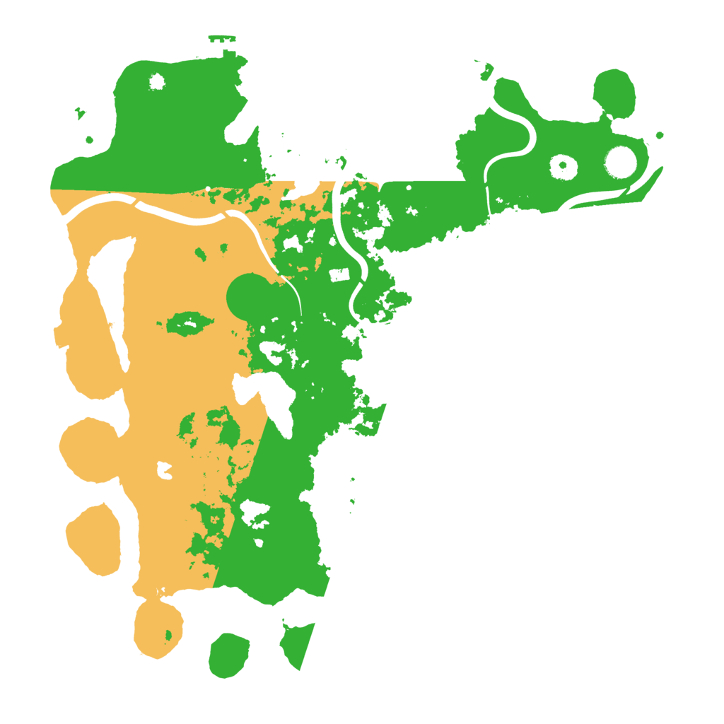 Biome Rust Map: Procedural Map, Size: 4000, Seed: 942152753