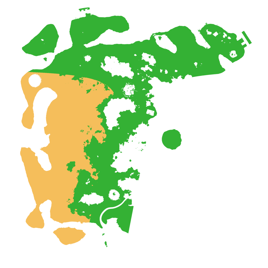 Biome Rust Map: Procedural Map, Size: 3750, Seed: 822387