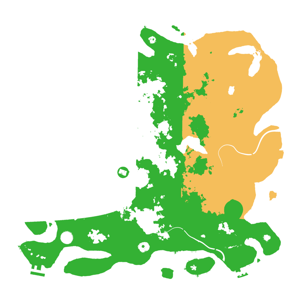 Biome Rust Map: Procedural Map, Size: 4250, Seed: 269670473