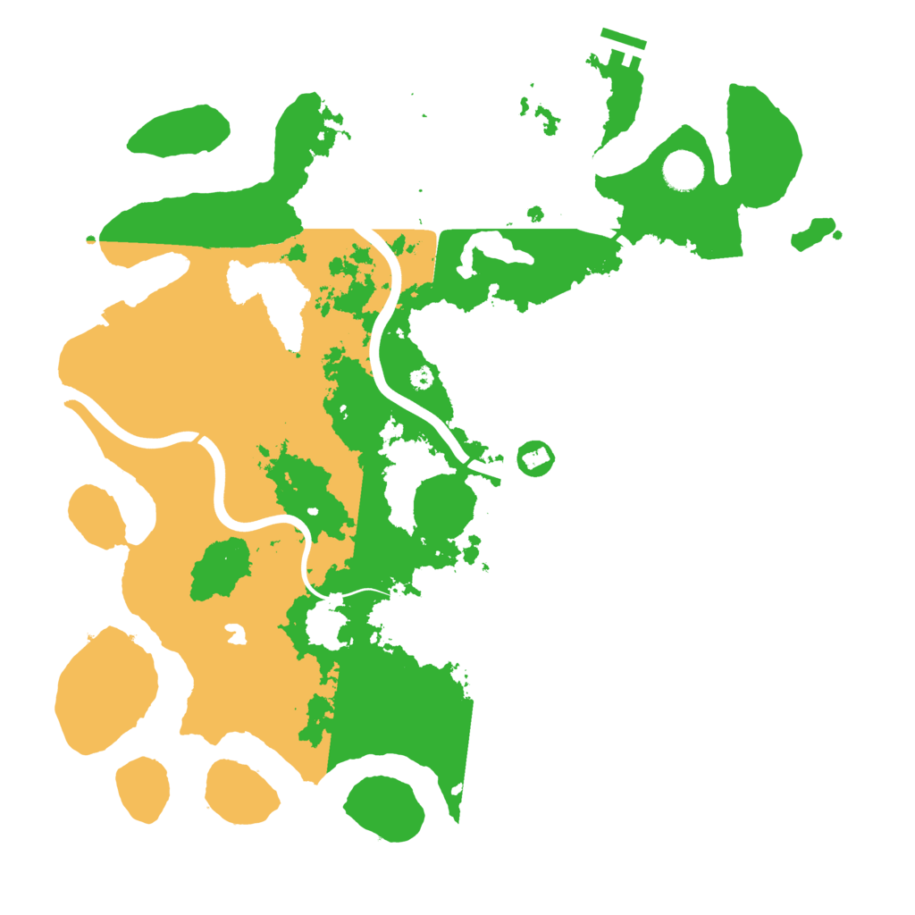 Biome Rust Map: Procedural Map, Size: 4000, Seed: 1662256853