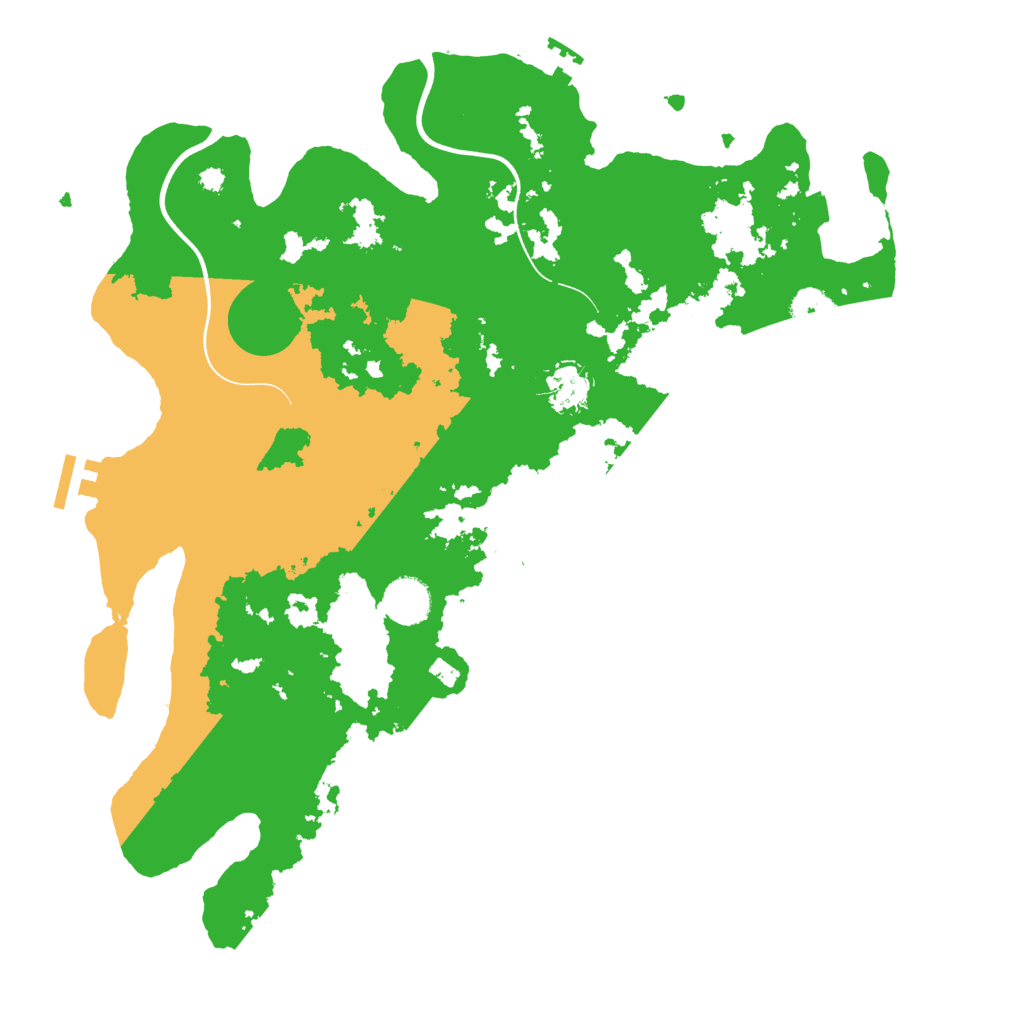 Biome Rust Map: Procedural Map, Size: 3800, Seed: 247562839