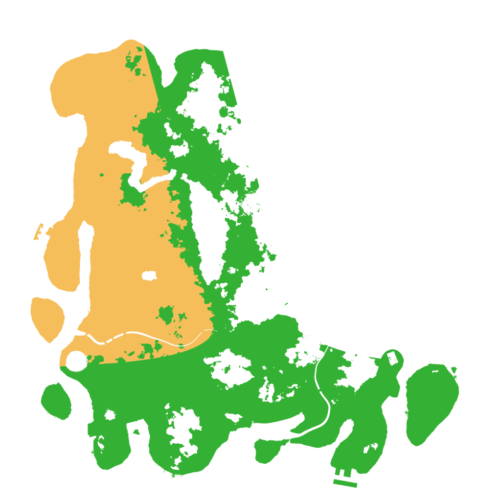 Biome Rust Map: Procedural Map, Size: 4250, Seed: 1606052331