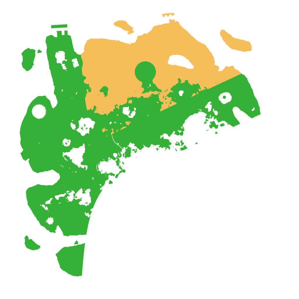 Biome Rust Map: Procedural Map, Size: 3750, Seed: 1370509362