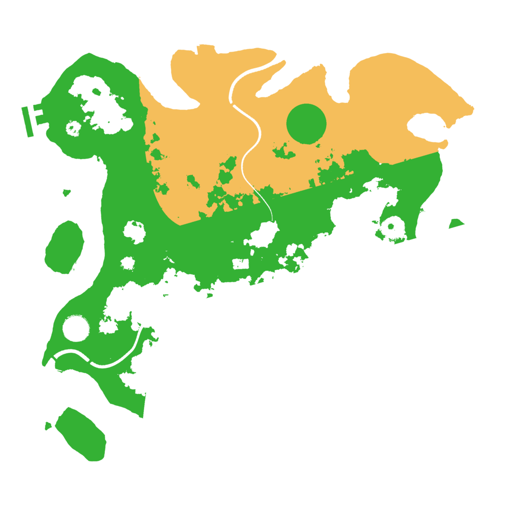 Biome Rust Map: Procedural Map, Size: 3400, Seed: 510