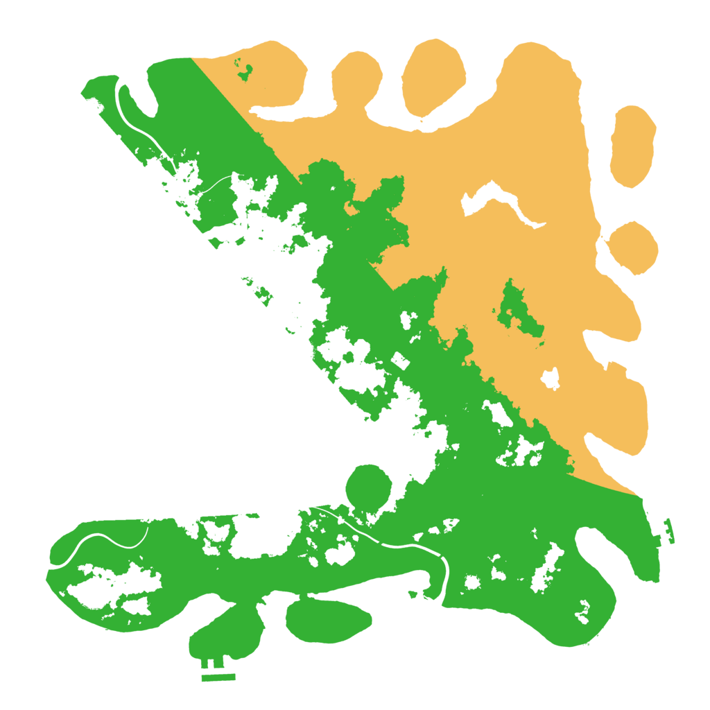 Biome Rust Map: Procedural Map, Size: 4250, Seed: 1131250199