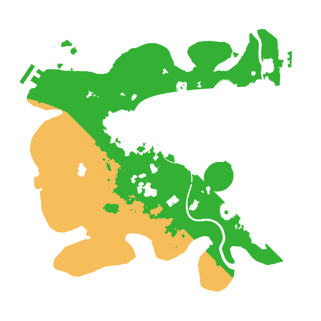 Biome Rust Map: Procedural Map, Size: 3000, Seed: 27270