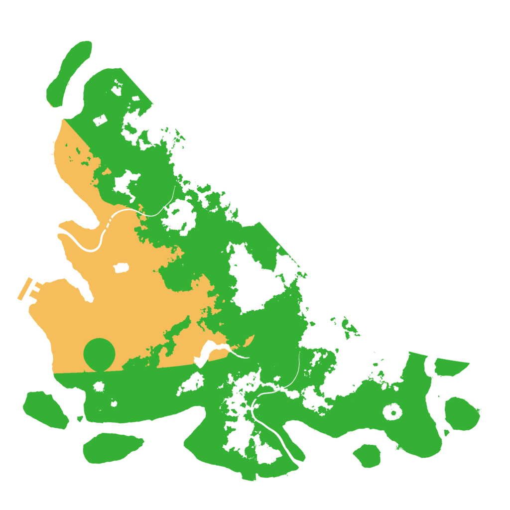 Biome Rust Map: Procedural Map, Size: 4250, Seed: 923412628