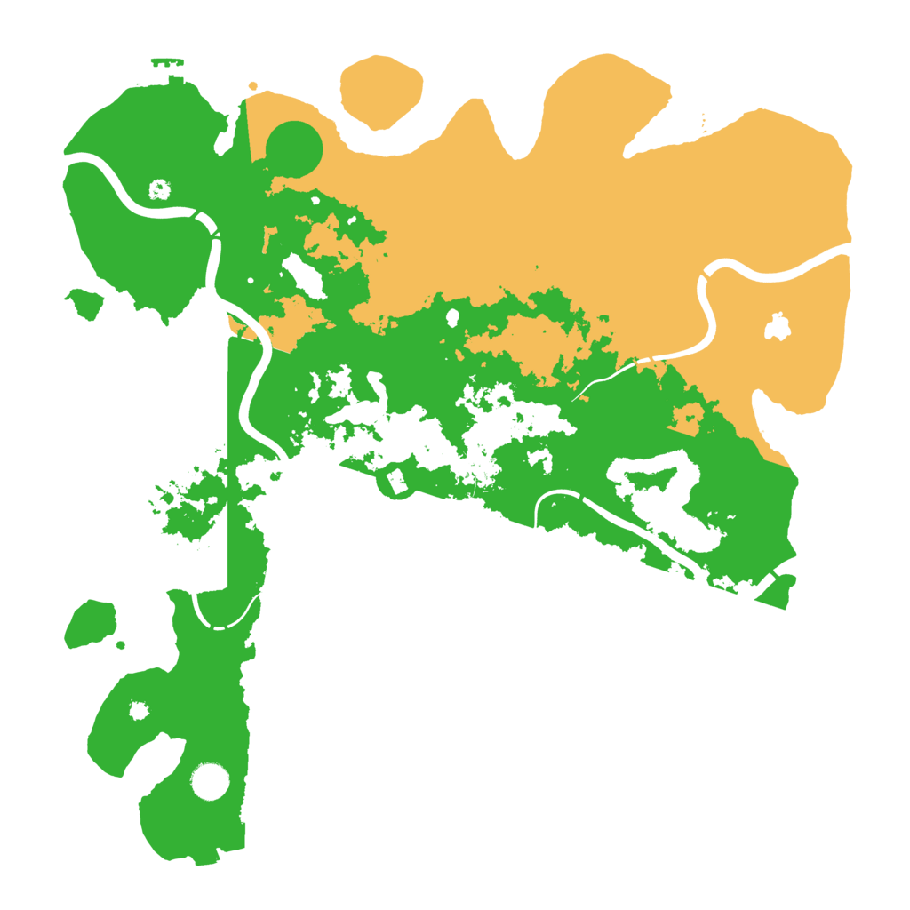 Biome Rust Map: Procedural Map, Size: 4250, Seed: 2014357264