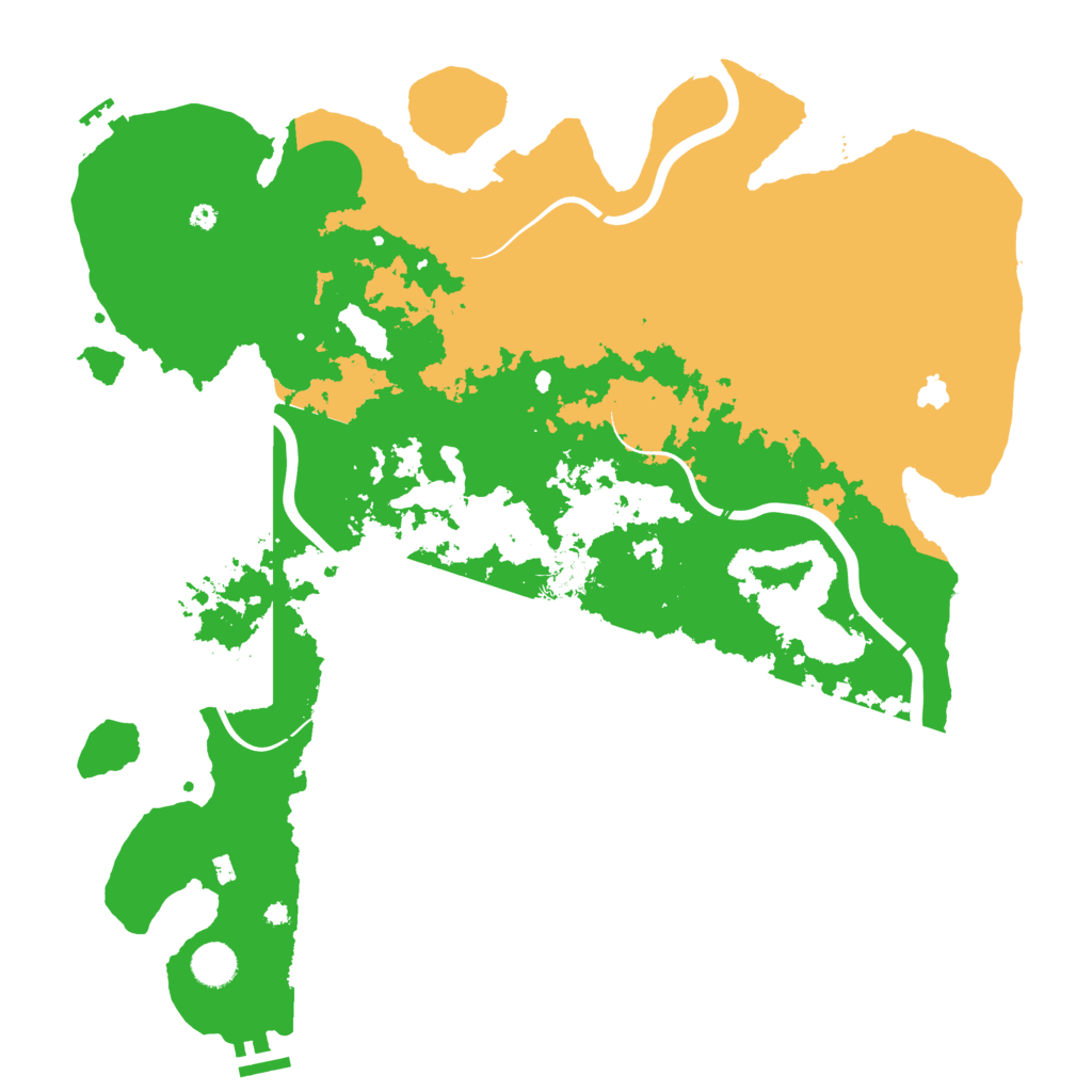 Biome Rust Map: Procedural Map, Size: 4250, Seed: 2014357264