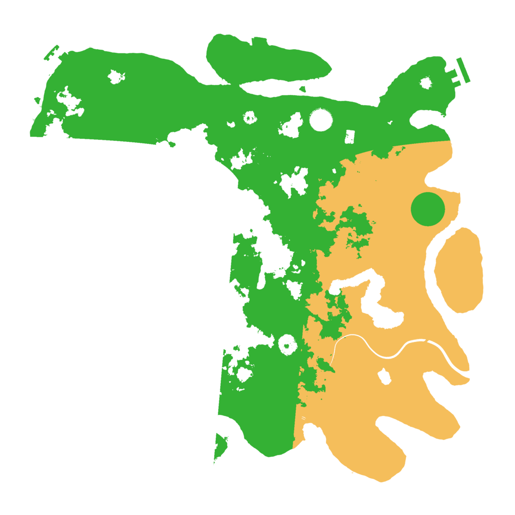 Biome Rust Map: Procedural Map, Size: 4000, Seed: 1638462235